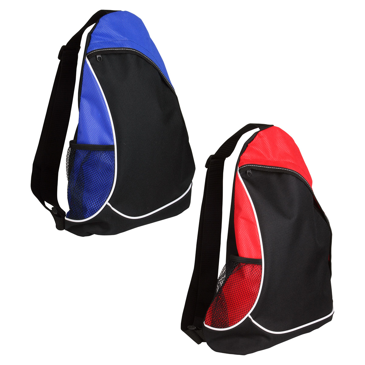 Natural Curve Non-Woven/Polyester Sling Backpack 15