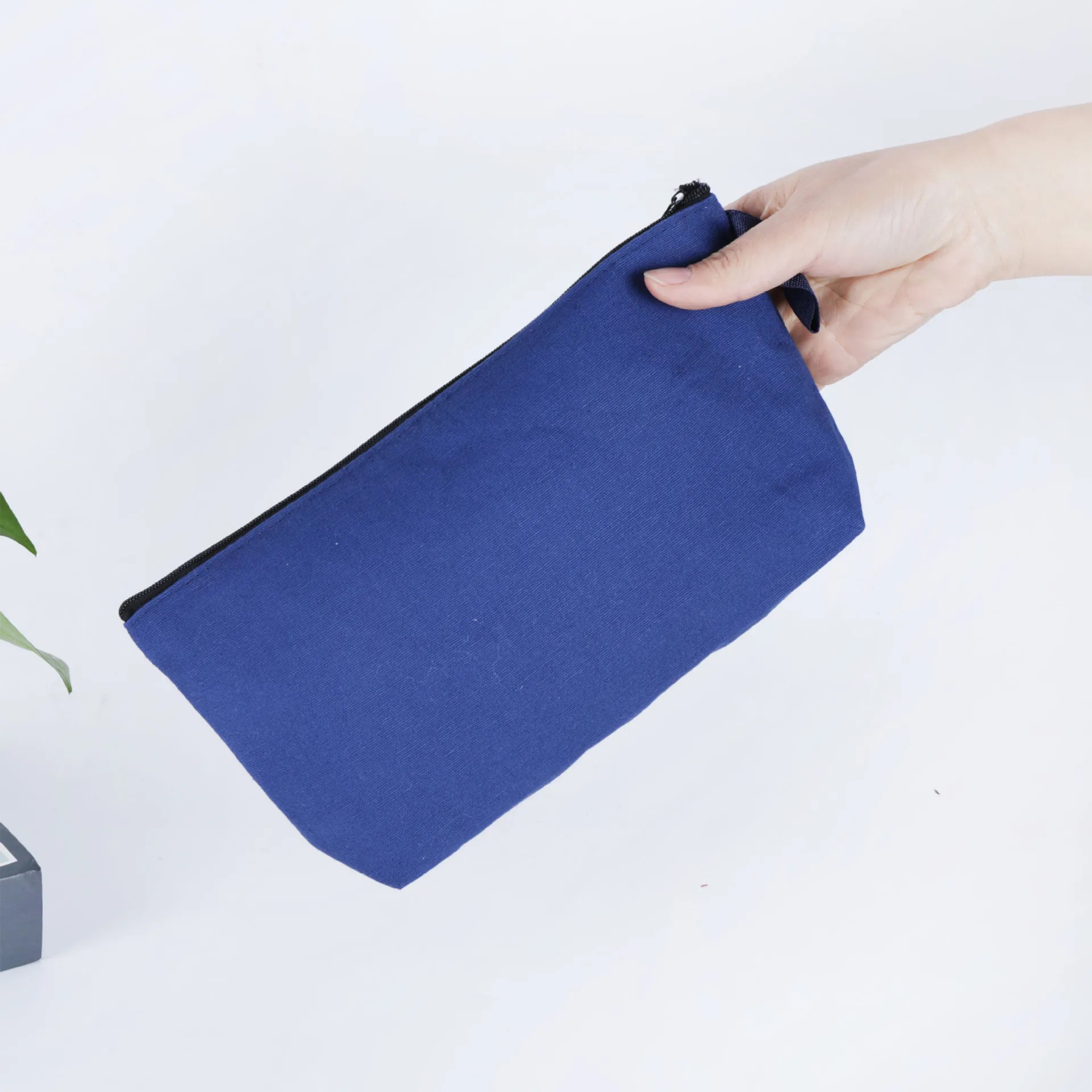 Multi-Purpose Cotton Canvas Zipper Bag 1