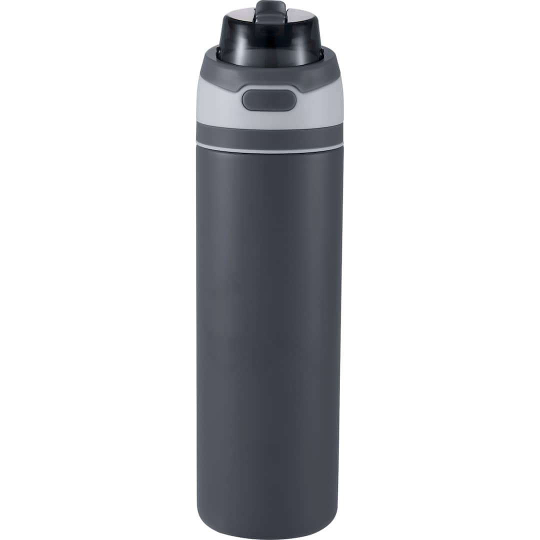 Elvin 28oz Recycled Stainless Flip Straw Bottle, custom water bottle with logo imprint 61