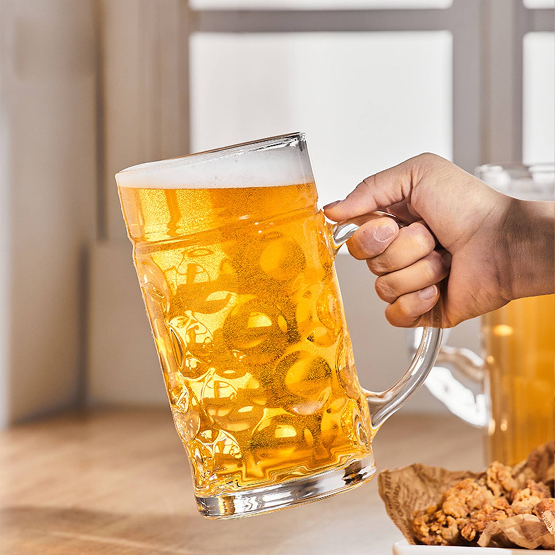 19.7oz Crystal beer mug 1