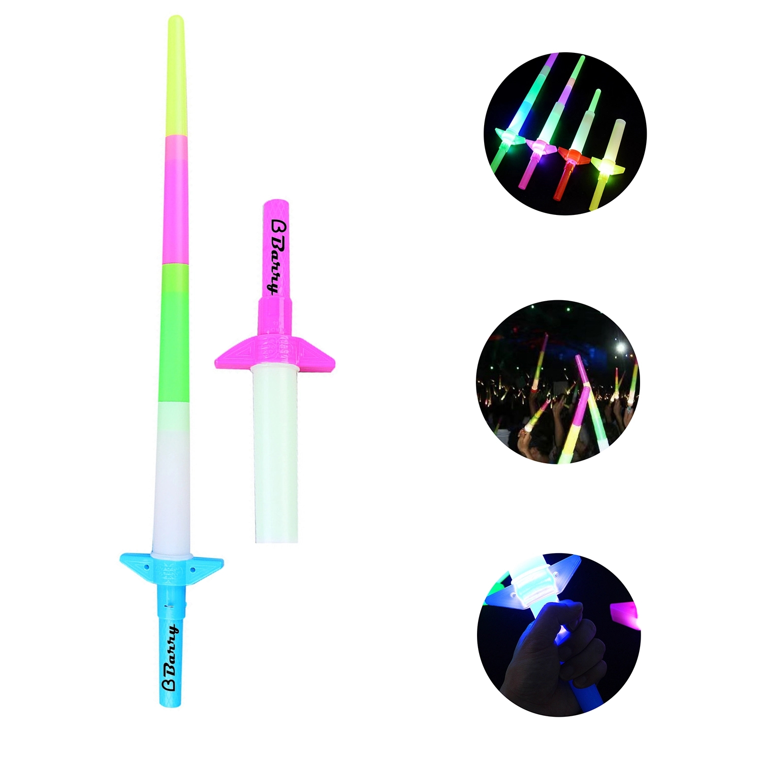 Multi-Color LED Expandable Sword 5