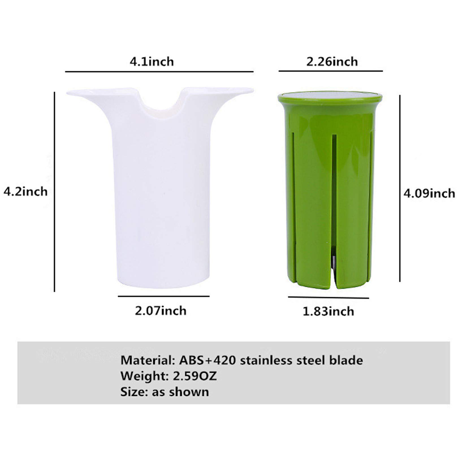 Multi-Function Stainless Steel Manual Fruit/Veggie Slicer 1