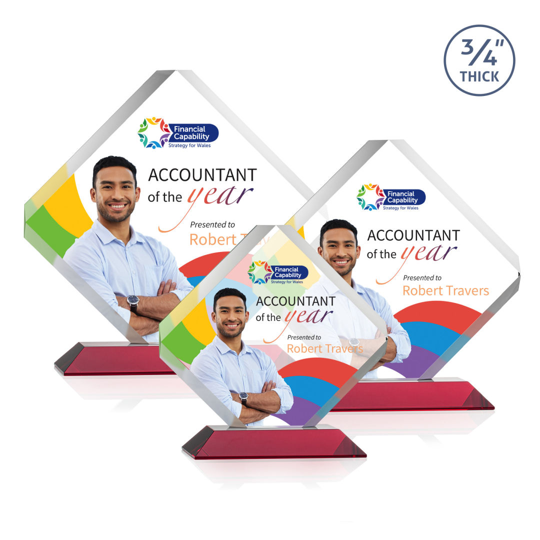 Toulon VividPrint™ Award - Red