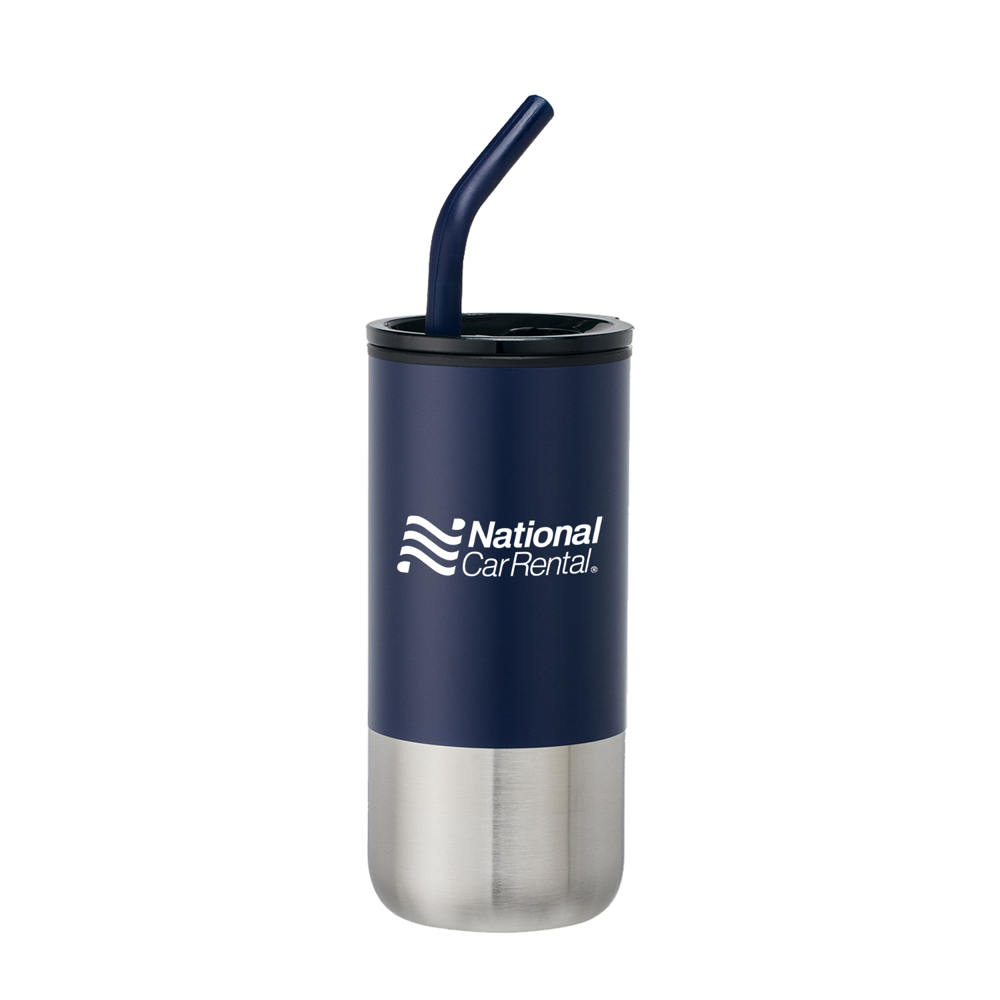 18oz Cup w/ Straw 6