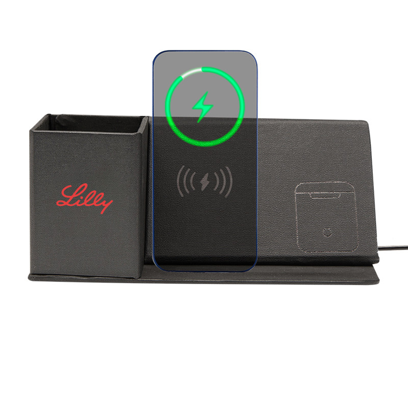 Chi-Charge Wireless Charging Desk Organizer 6