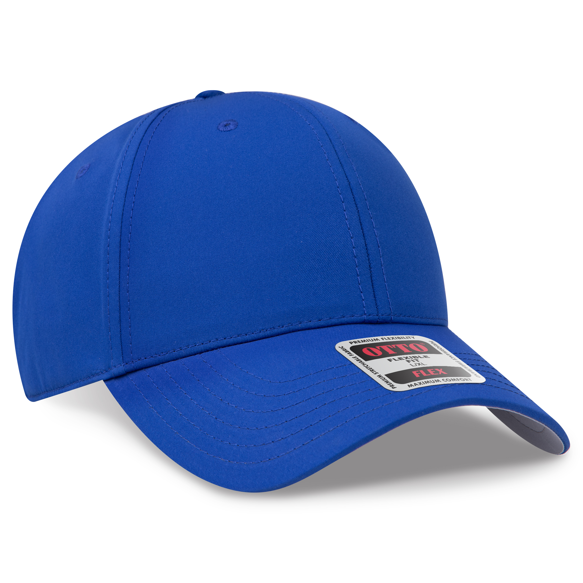 OTTO CAP "OTTO FLEX" Fitted 6 Panel Low Profile Baseball Cap