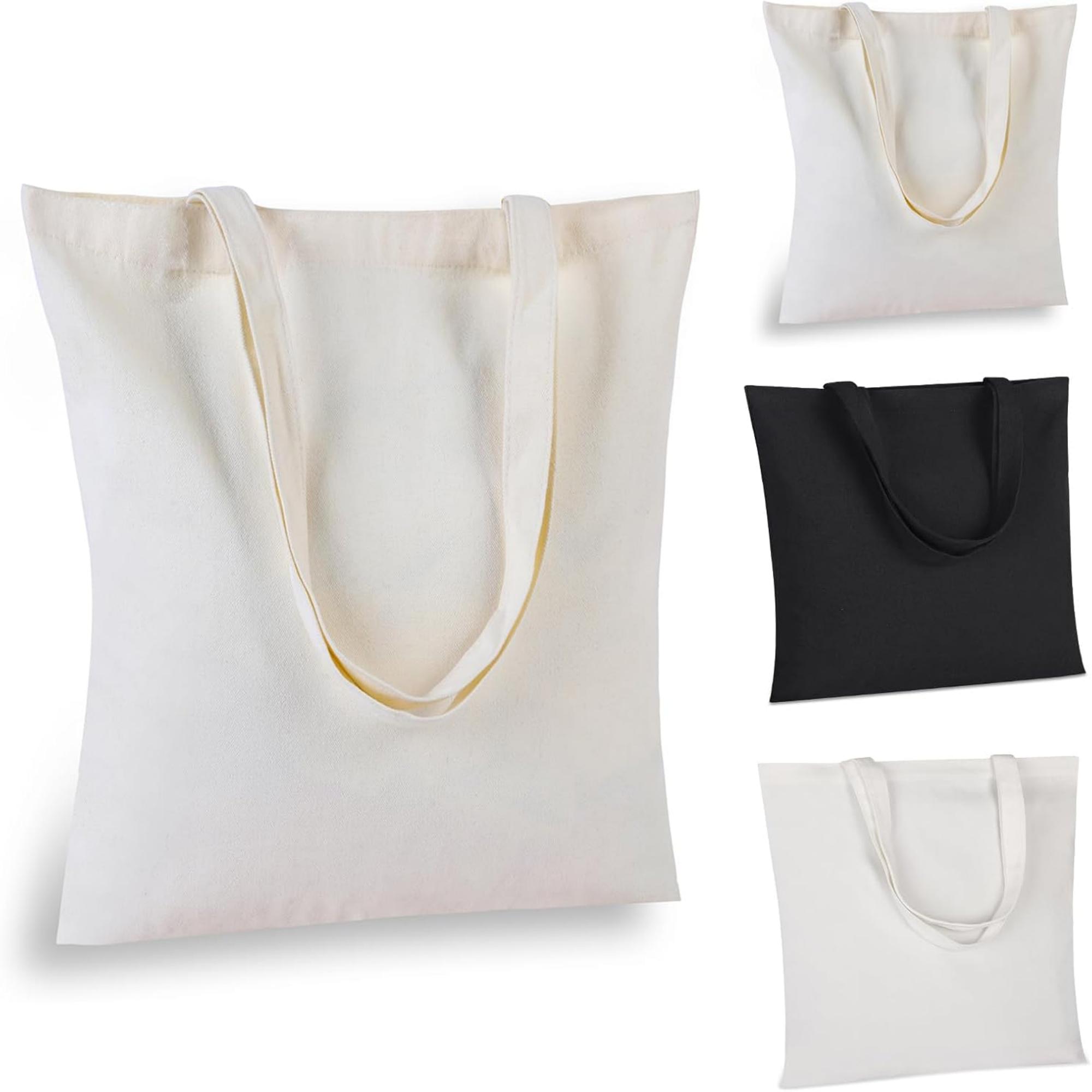 Canvas Cotton Tote Bag, custom tote bag with logo imprint 3