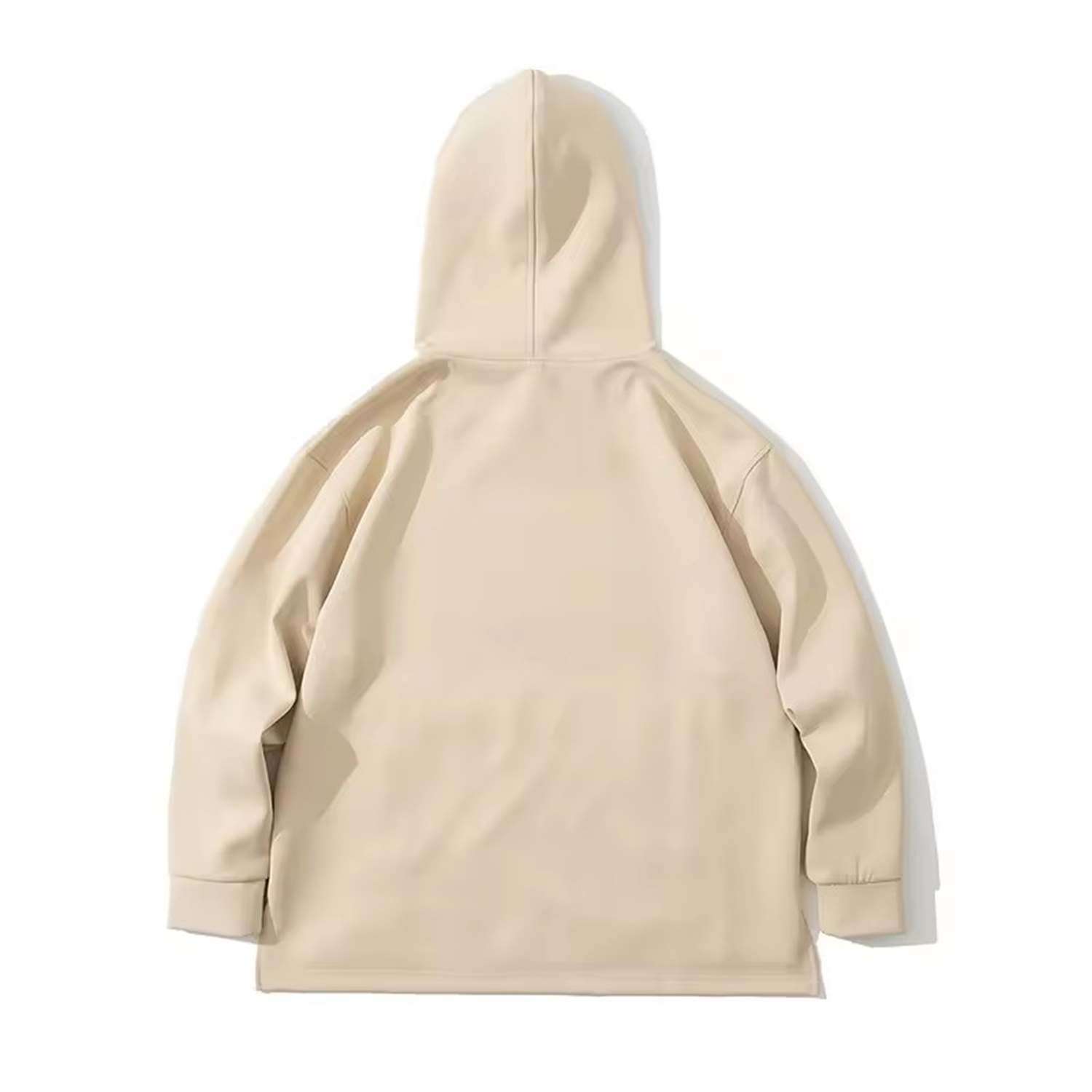 Casual Long Sleeve Crossover Hoodie, custom hoodie or sweatshirt with logo imprint 4