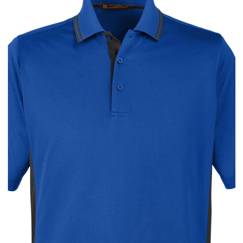 Harriton Men's Flash Snag Protection Plus IL Colorblock Polo 28