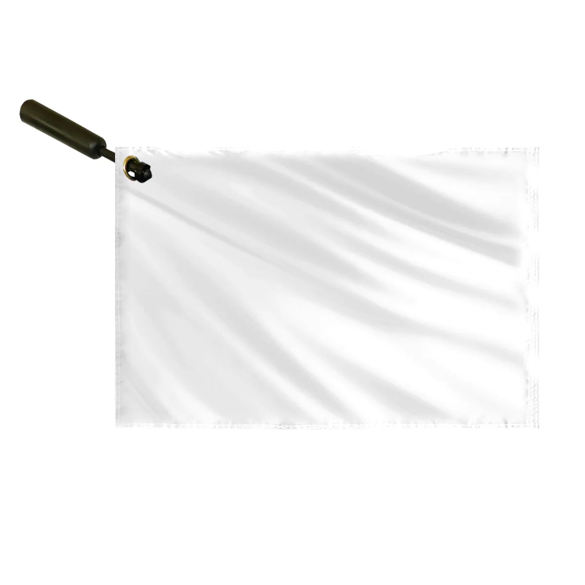 Blank 1 Ply Swirler Flag 12" x 18" Nylon 2