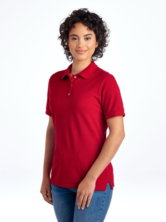JERZEES PREMIUM Ladies' Ring-Spun Cotton Pique Sport Shirt 14