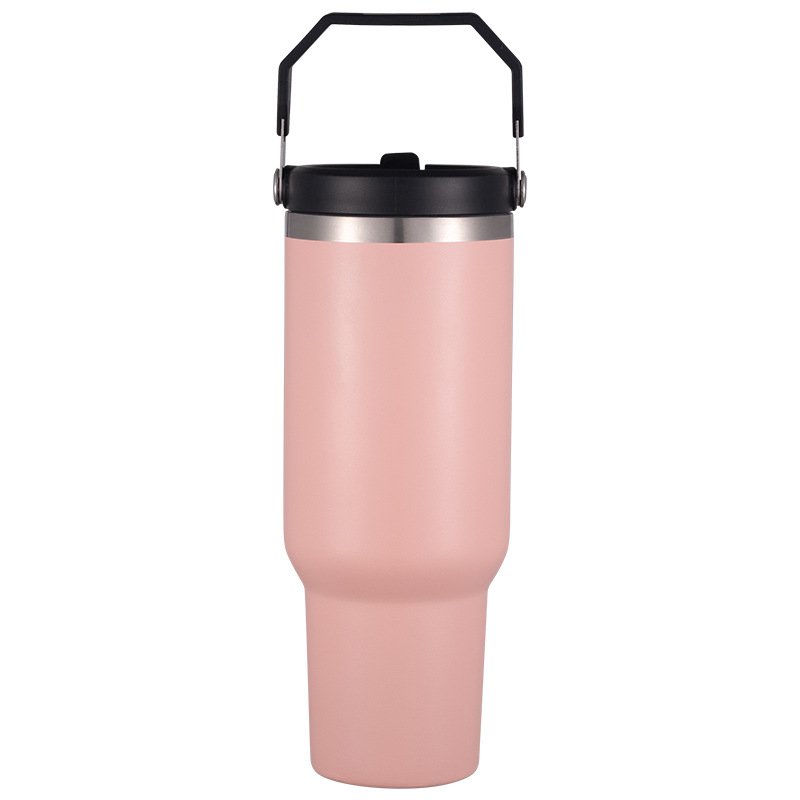 30 oz Stainless Steel Tumbler W/ Straw 10