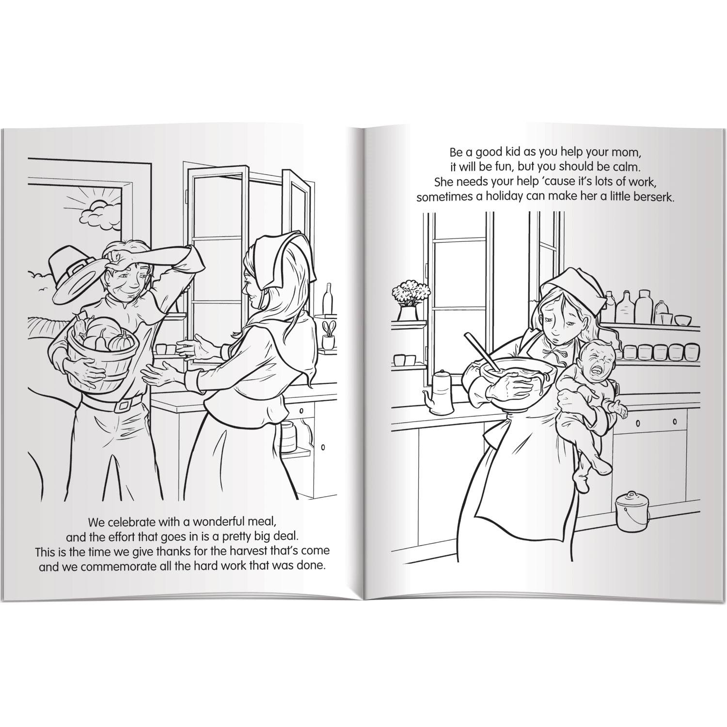 Combo Pack - CB1091 Coloring Book & 4-Pack of Crayons (Imprinted) in a Poly Bag 5