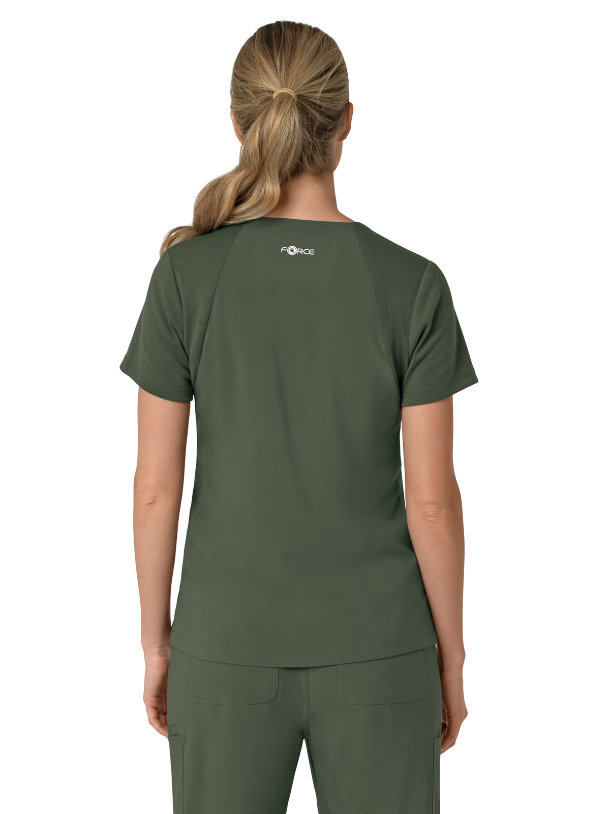 Carhartt Scrubs - Force Cross-Flex - Women's Three-Pocket Flex Panel V-Neck Top 55