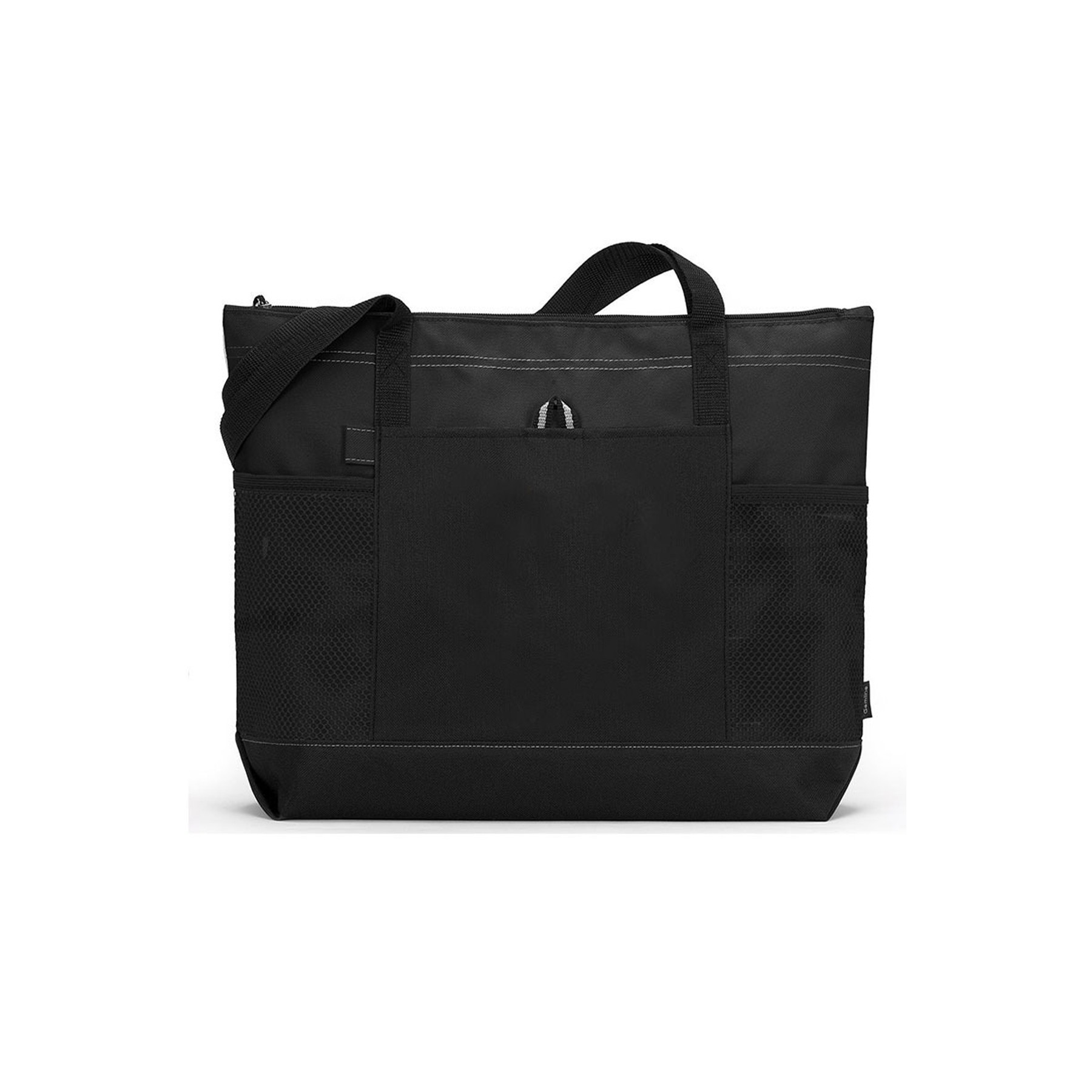 Large Capacity Oxford Business Tote With Zipper, custom tote bag with logo imprint 4