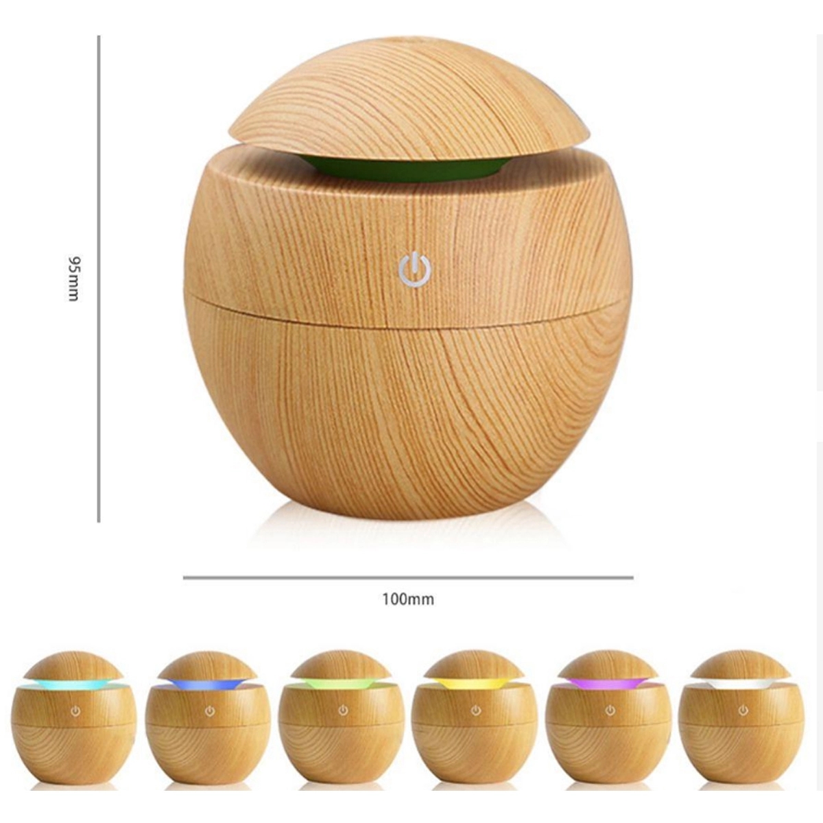 7 Colors Aroma Humidifier Mini Travel Diffuser 3