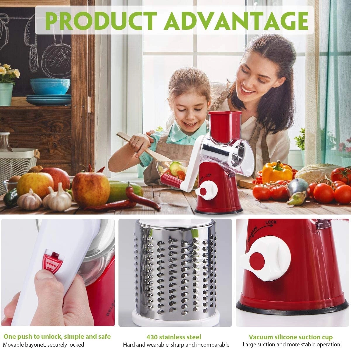 Drum Type Vegetable Cutter 4