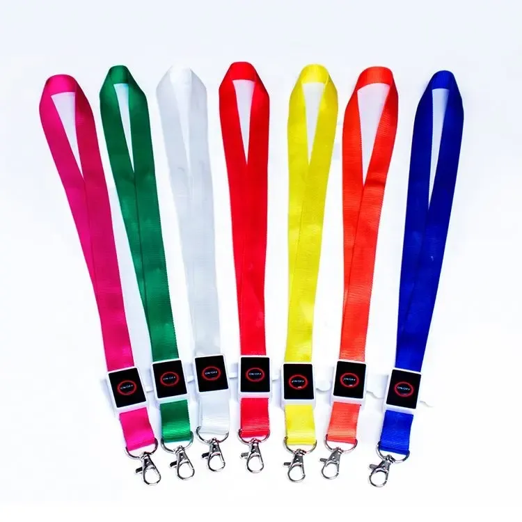 Led Light Up Neon Necklace Neck Lanyard 5