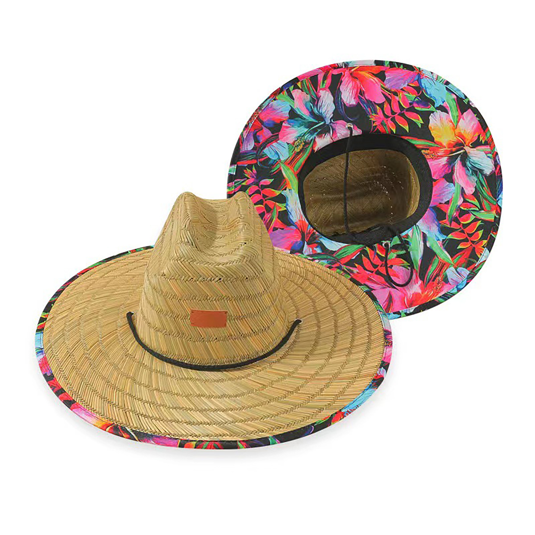 Straw Outdoor Sunshade Big Eaves Hat 4