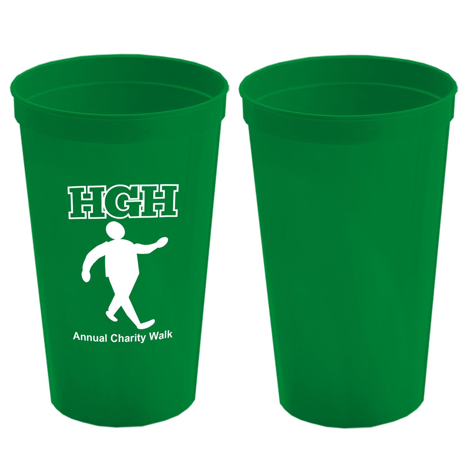 Stackable Polypropylene Stadium Cup, 22 oz. 19