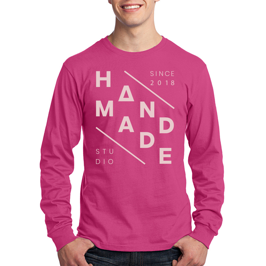 Port & Company Long Sleeve T-Shirt 5.4 oz 14