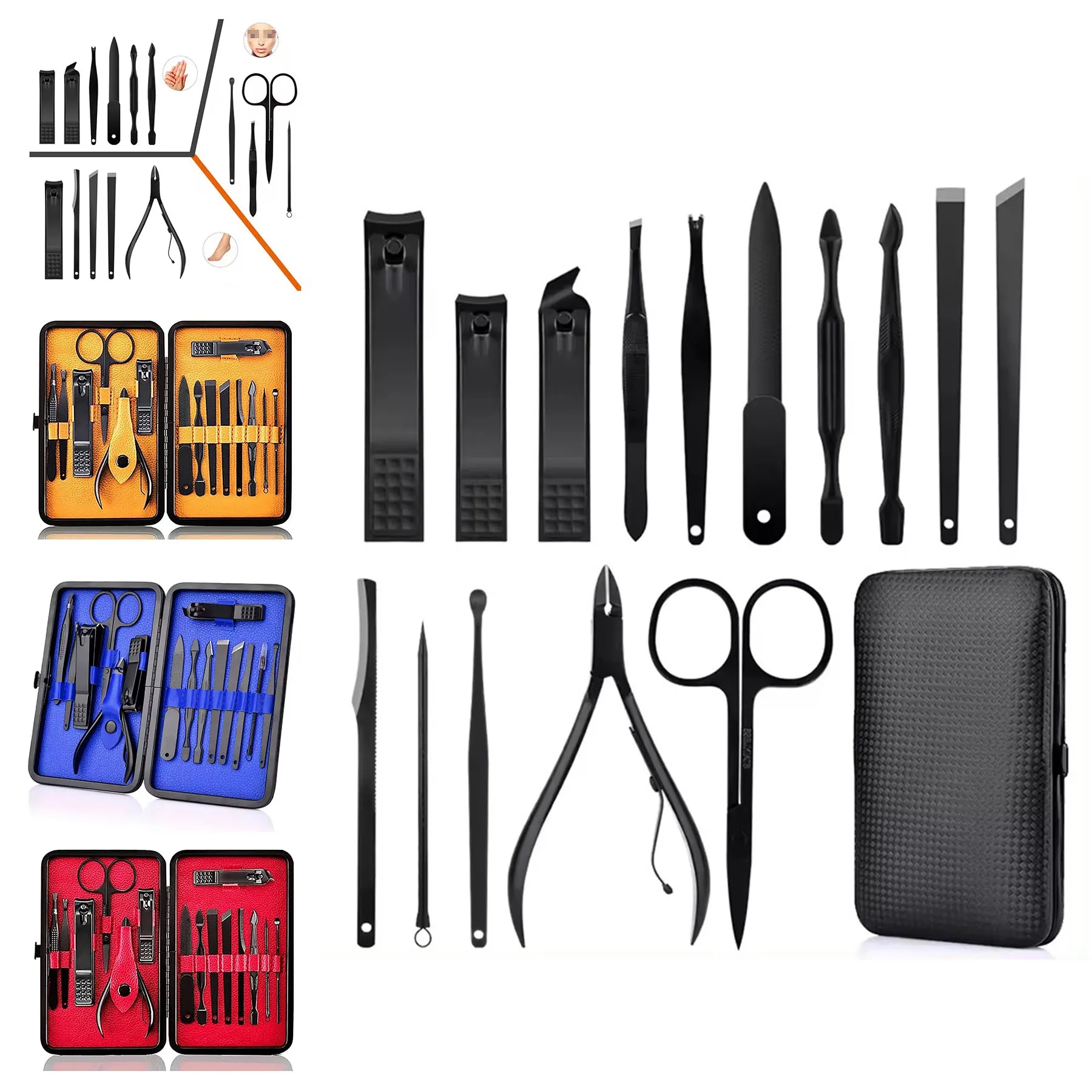 Stainless Steel Nail Clipper-15 Pieces Set 4