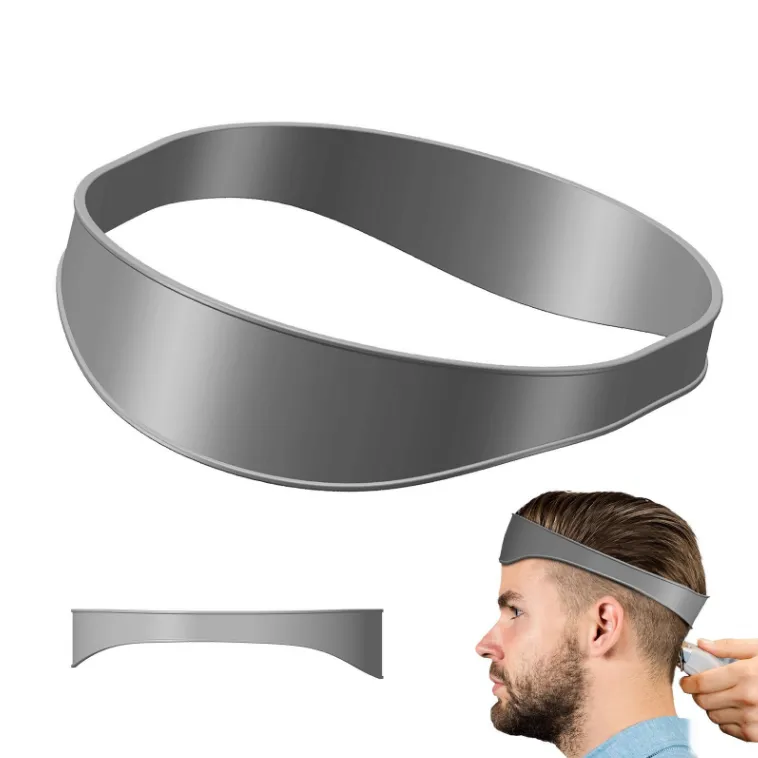 Haircut Adjustable DIY Silicone Hairband 2