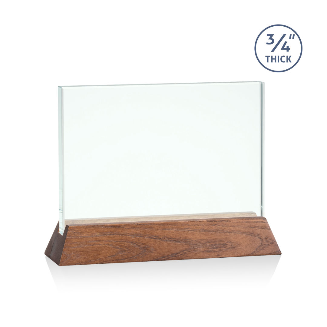 Walkerton Award - Jade/Walnut (Horiz) 4