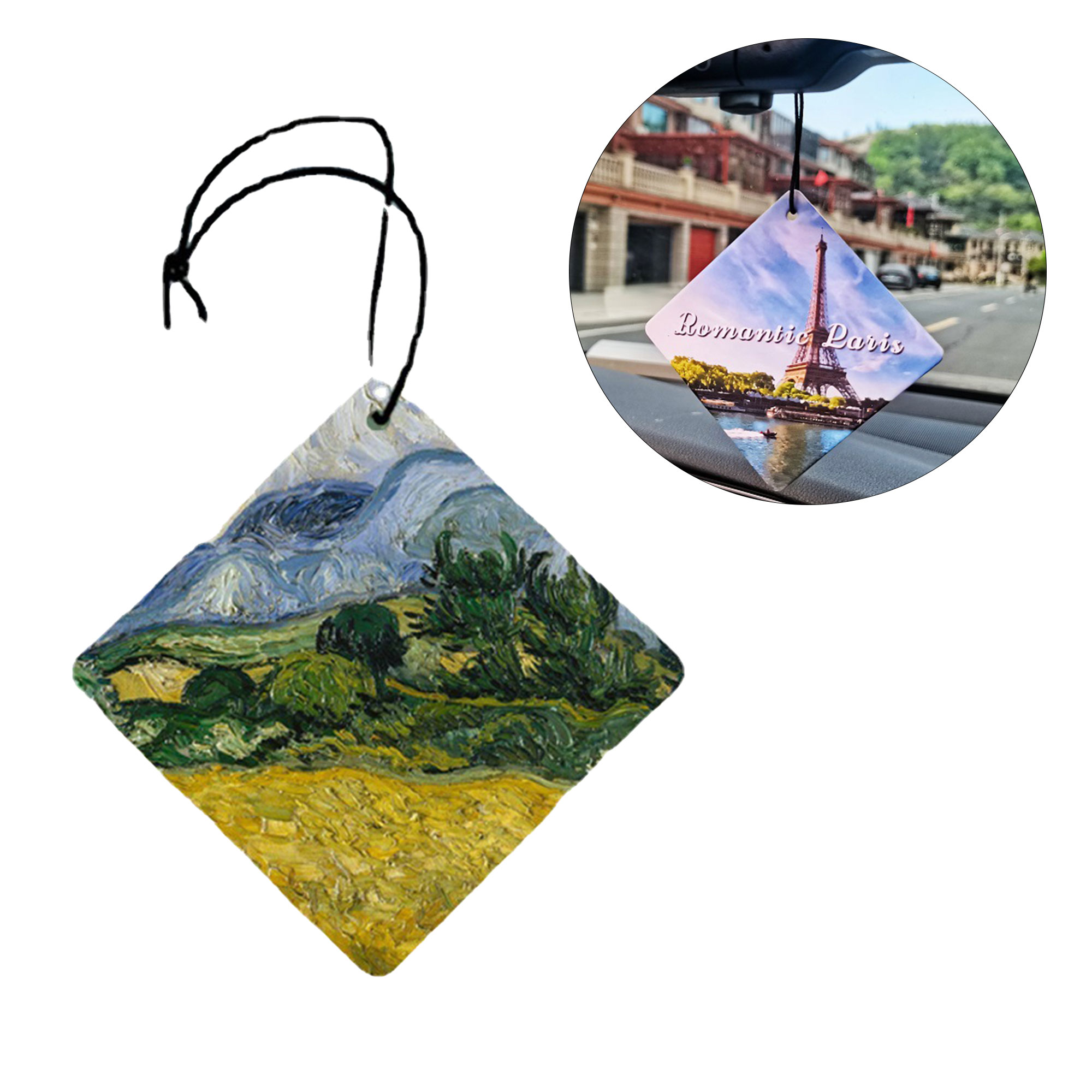 Car Air Freshener Scented Pad 2