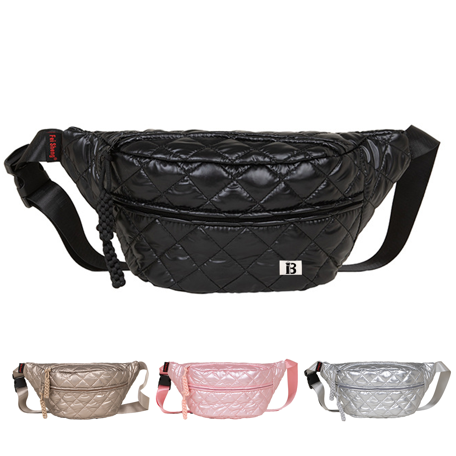 Causal Sport Quilted Crossbody Bag w/ Adjustable Strap 1
