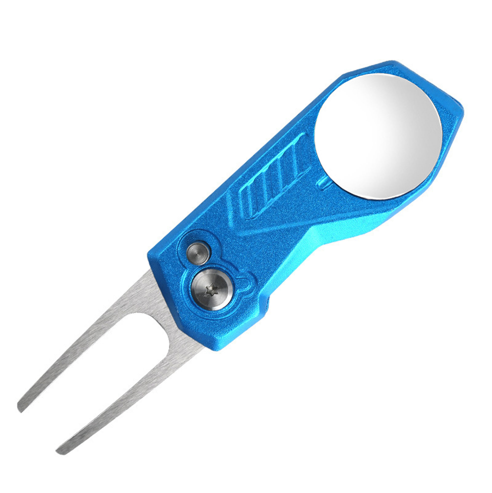 Foldable Pop-up Button Golf Divot Repair Tool 1