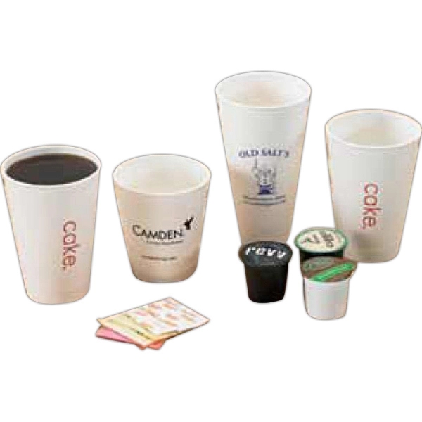 White Insulated Paper Cups