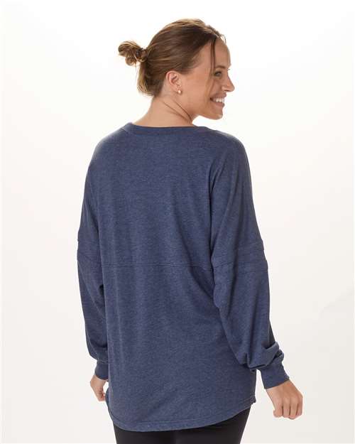 Women's Pom Pom Long Sleeve Jersey T-Shirt - BW3514 72