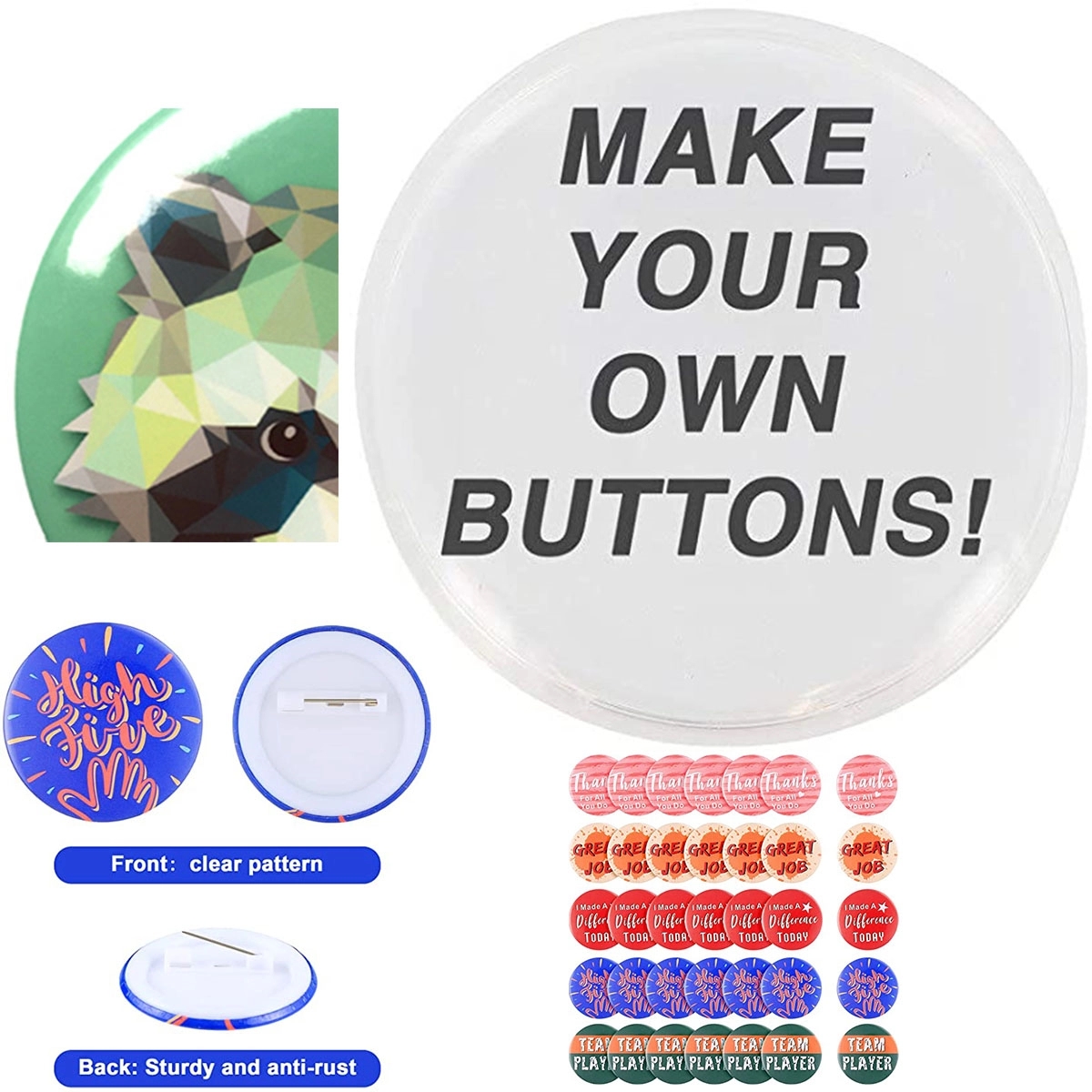 Round Buttom Badge