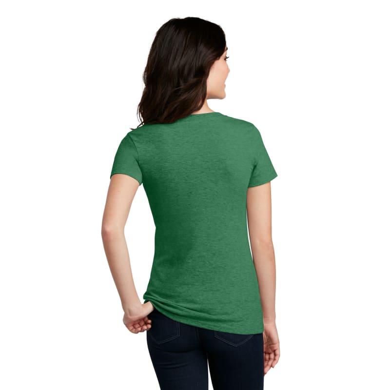 District Women's Perfect Blend CVC V-Neck Tee. 84