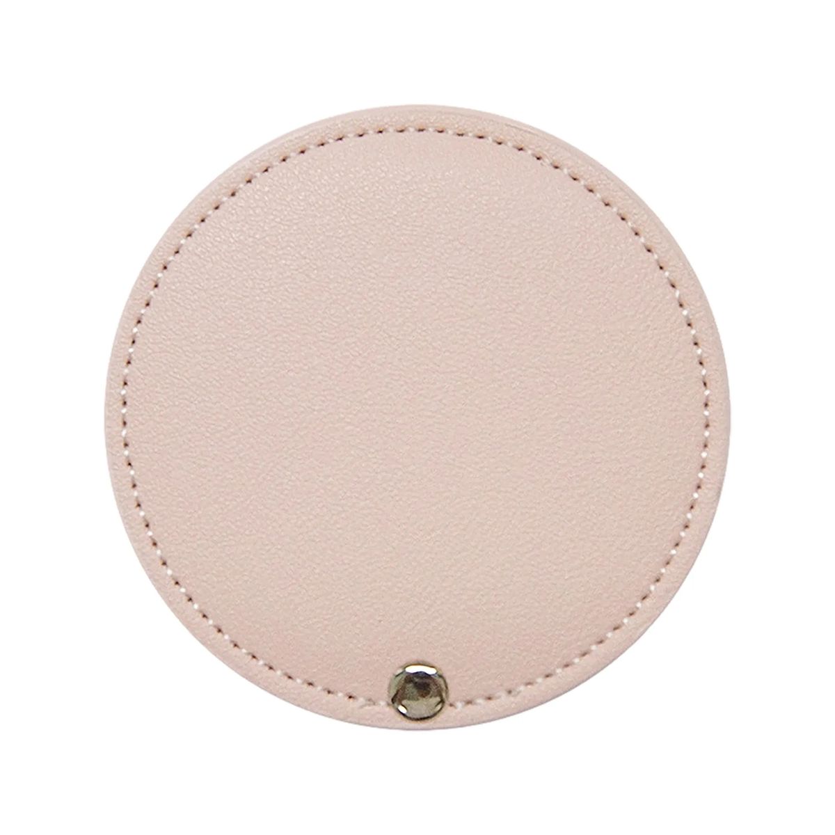 PU Leather Makeup Mirror Handheld Compact 2