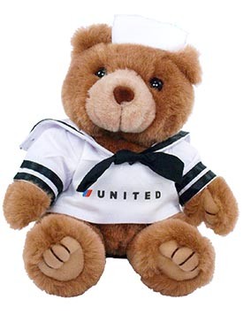 8" Sailor Bear with full color imprint 2