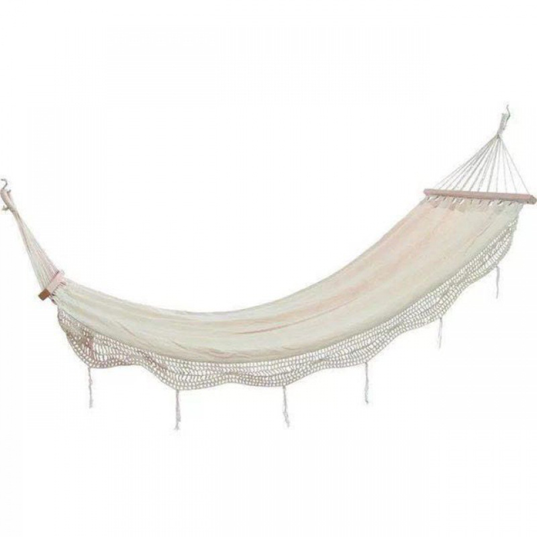 Single Cotton Rope Hammock 3