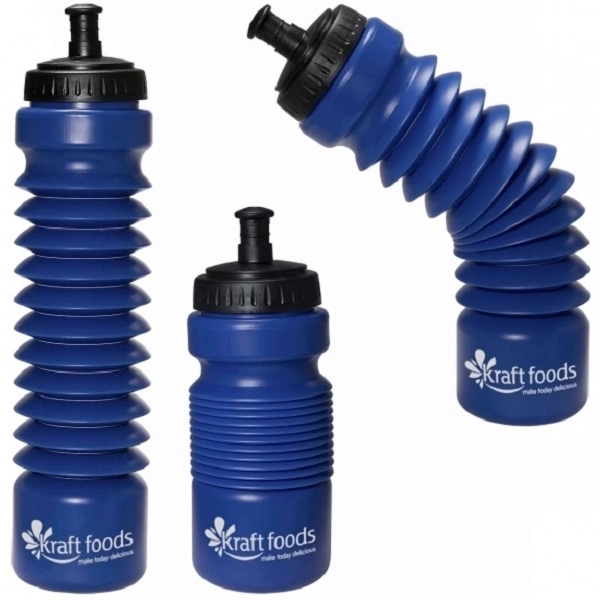 28 0z.Accordion Collapsible Promotional Water Bottle 5