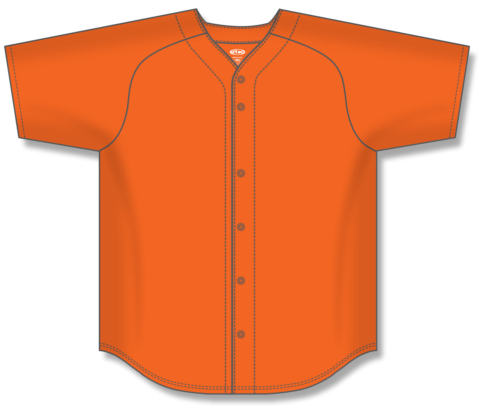 Full Button Baseball Jerseys BA5200-G01 74