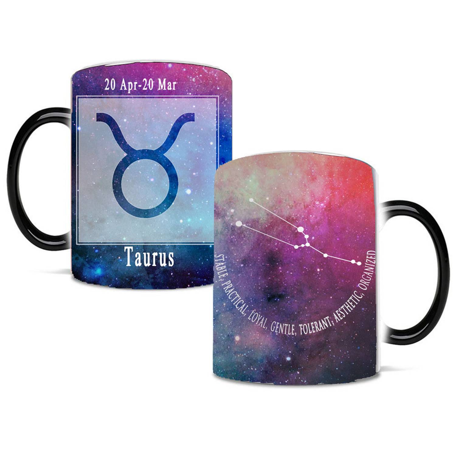 12oz Color-Changing Ceramic Zodiac Mug – Star Sign Cup 5