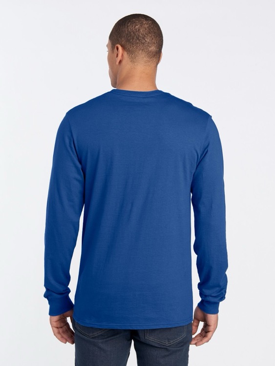 JERZEES Premium Blend Combed Ring-Spun Unisex Long-Sleeve T-Shirt 4