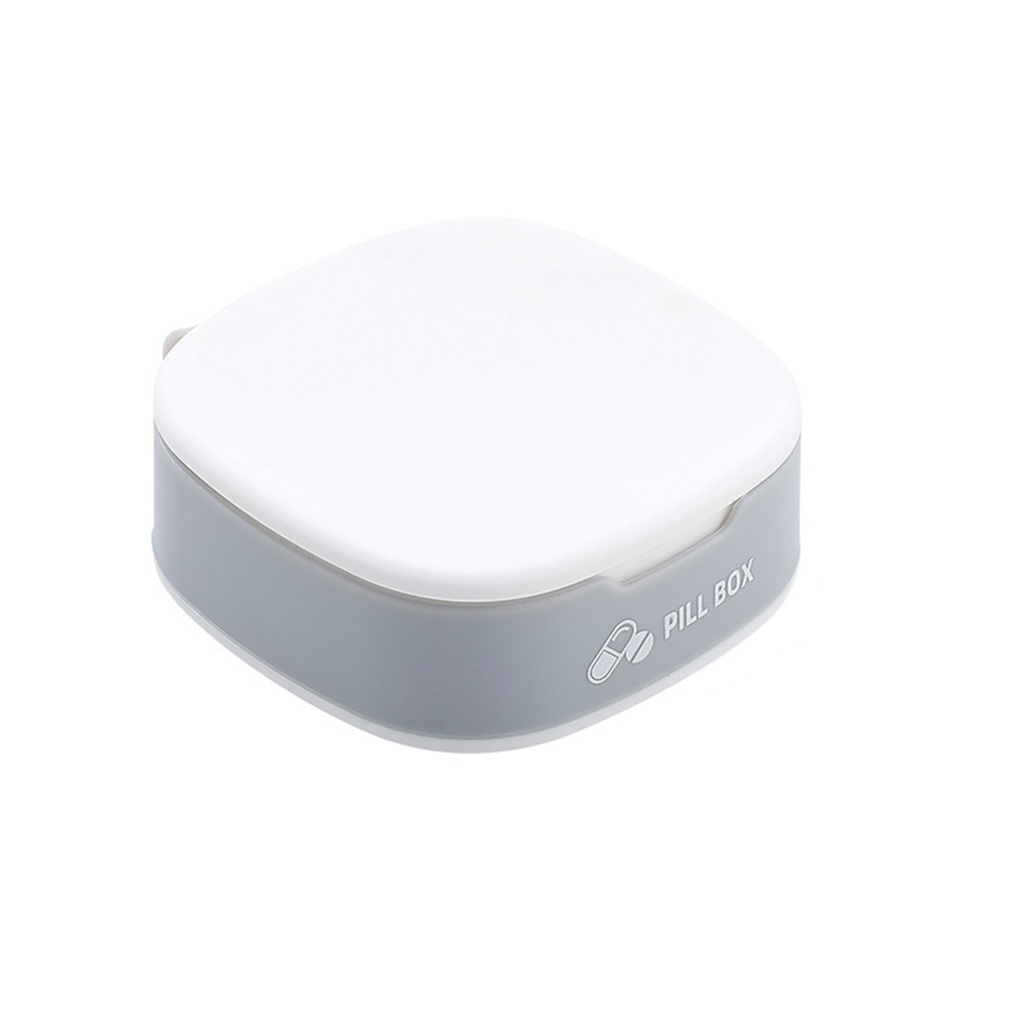 BPA Free Four Slot Travel Case 3" x 3" x 1.1" 3