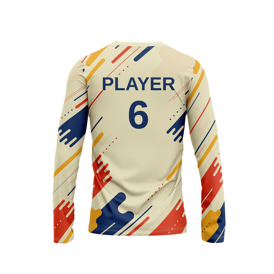 Sublimation Long Sleeve Soccer Jersey - 180G Silk-Feel 2