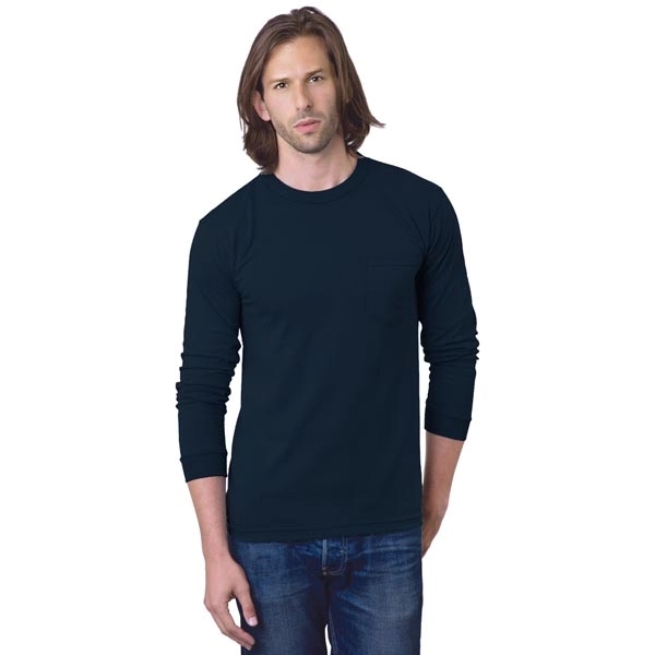 Unisex Pocket Long Sleeve Crew 1