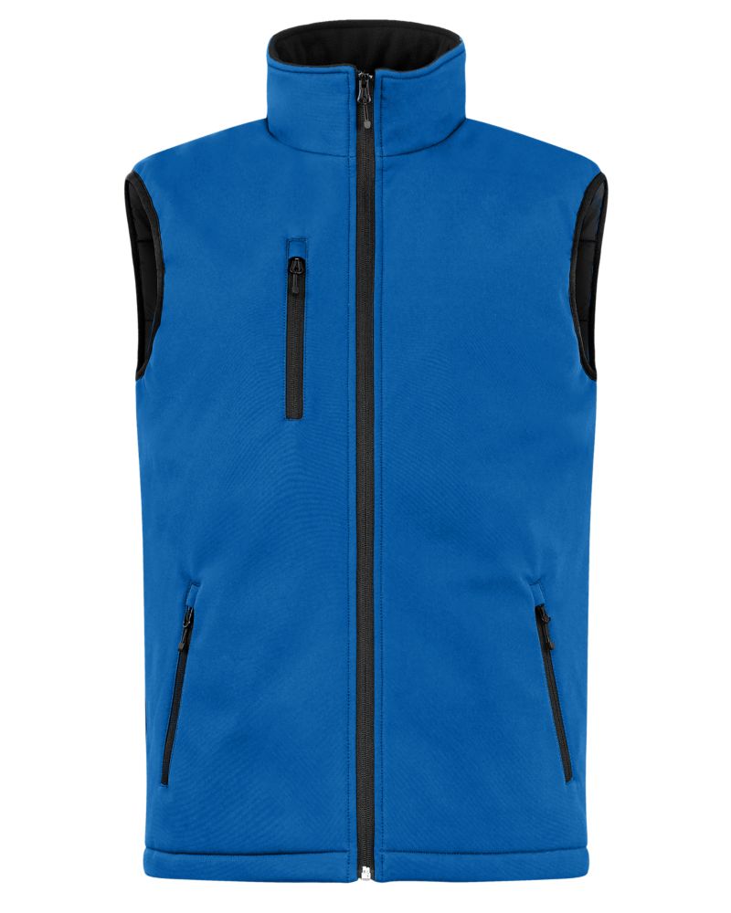 Clique Equinox Insulated Softshell Mens Full Zip Vest 20