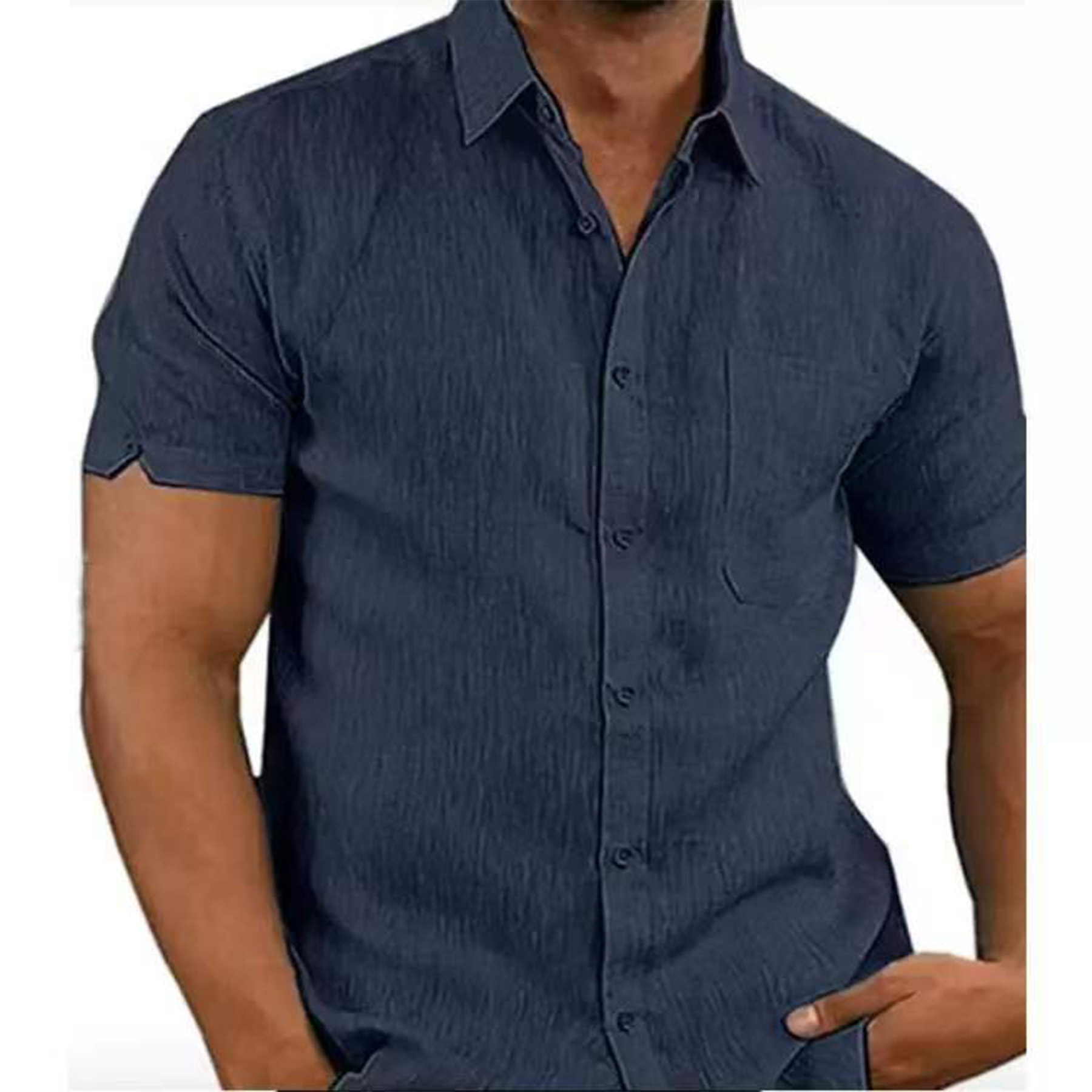Summer Linen Button Shirt 6