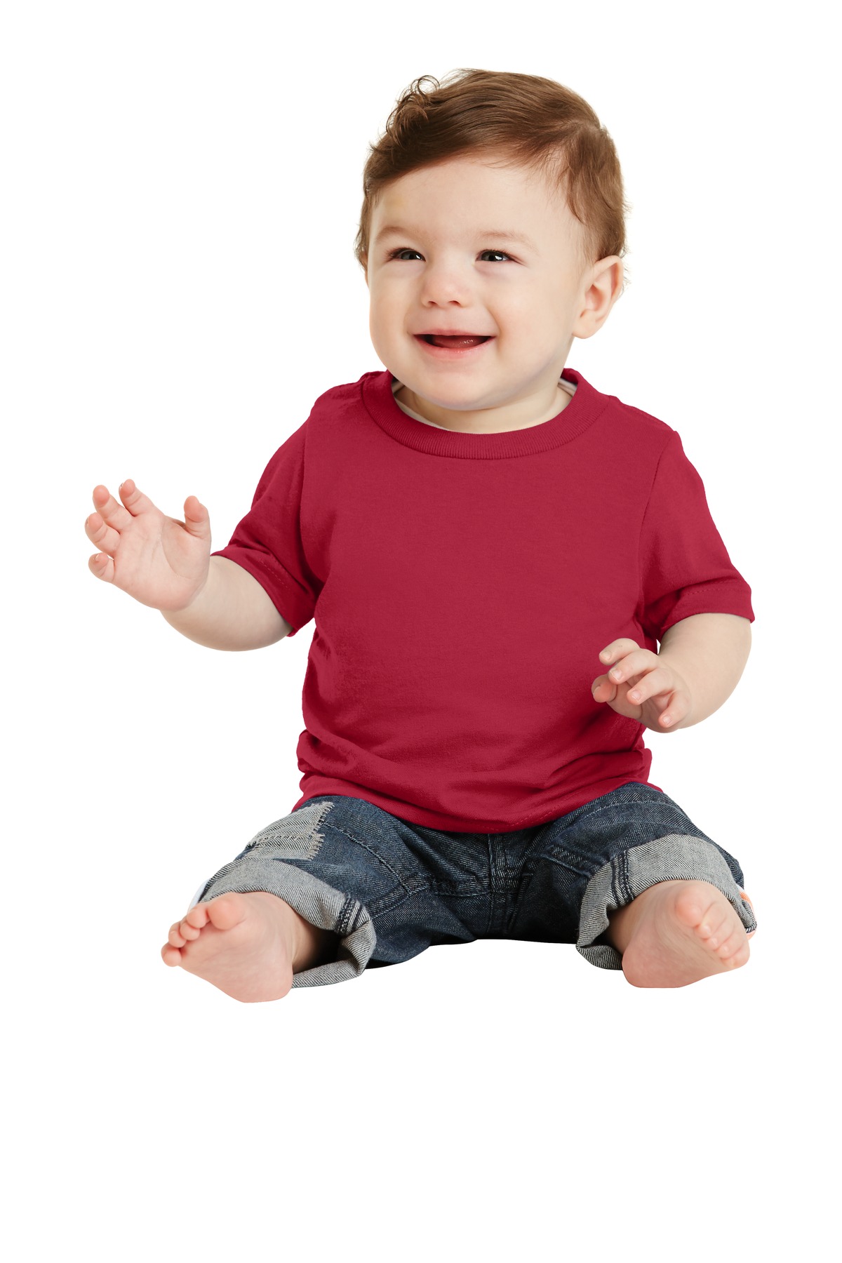 Port & Company® Infant Core Cotton Tee 21