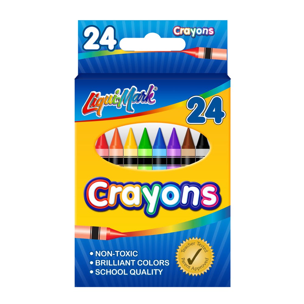 Crayon Packs - 24 Assorted Colors 2