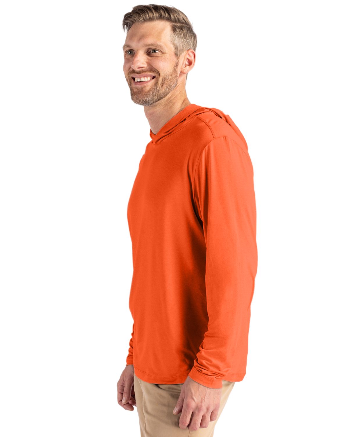 Cutter & Buck Coastline Recycled Double Peached Mens Hooded Pullover 119